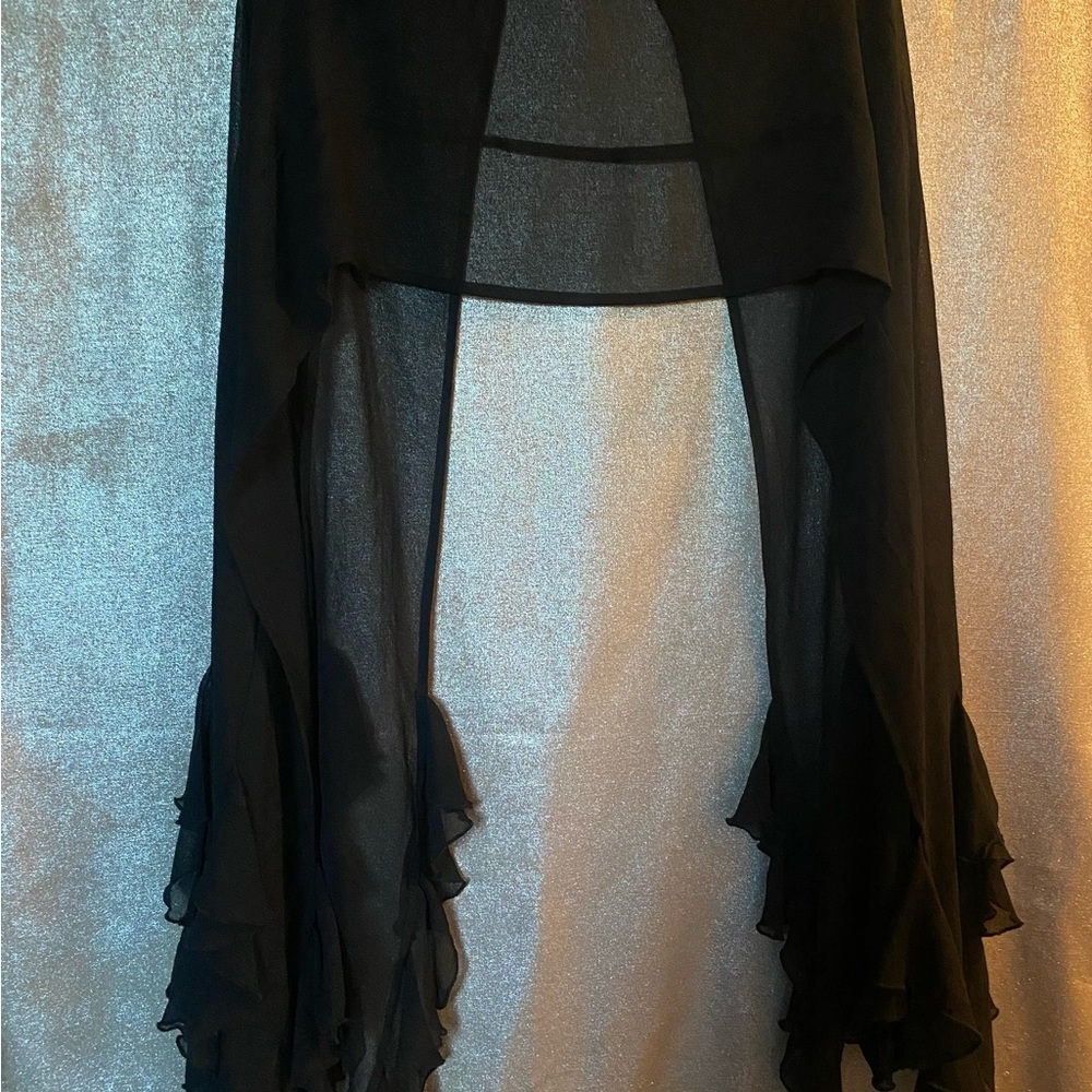 Worthington black full wrap shawl - Picture 3 of 15
